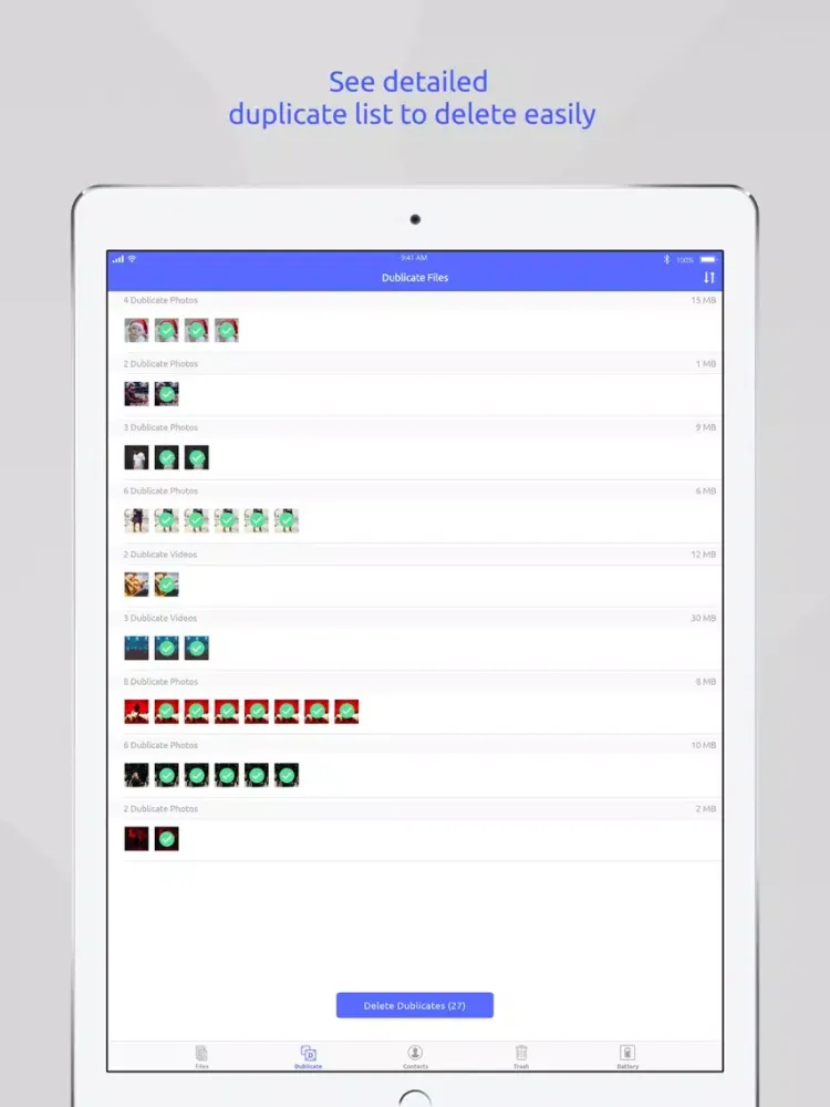 Easy Phone Cleaner for Mobile iPad  سکرین شاٹس