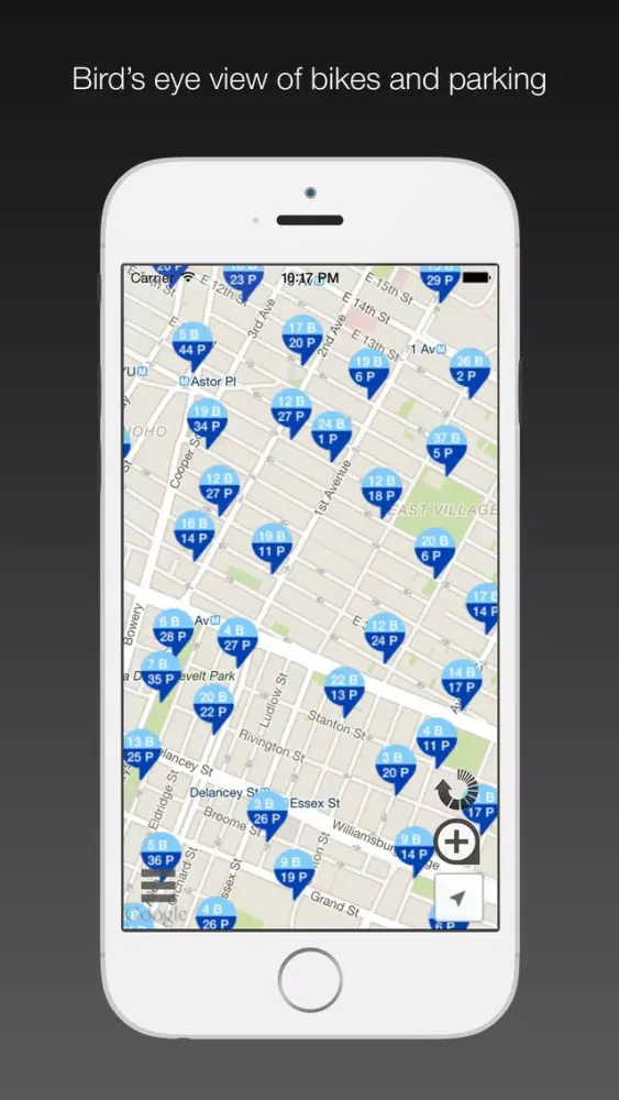 Captures d'écran de Bike Me - Citibike locator for NYC Citi Bikes