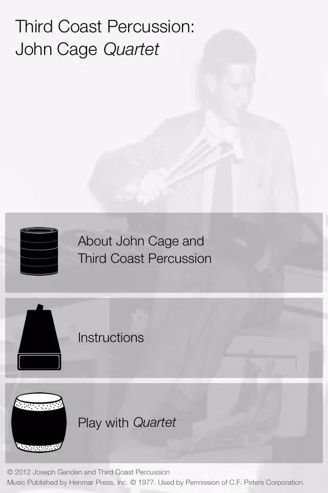 Third Coast Percussion: John Cage Screenshots