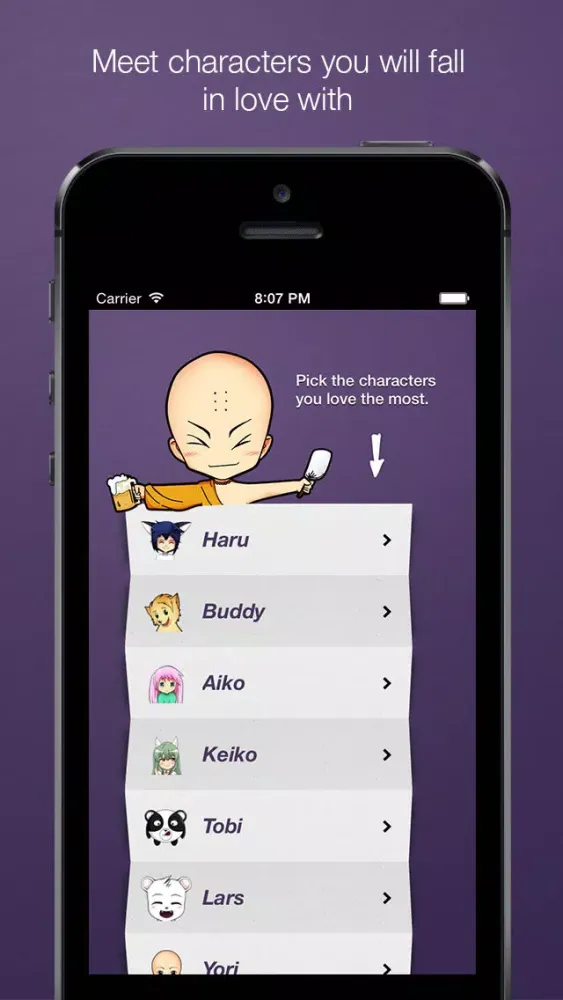 صور Anime stickers: emoji, emoticon & chibis for chatting