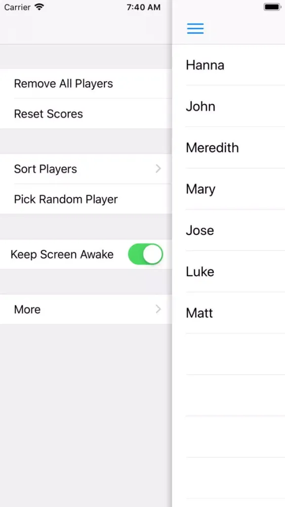 Zrzuty ekranu Score Keeper - Game Night