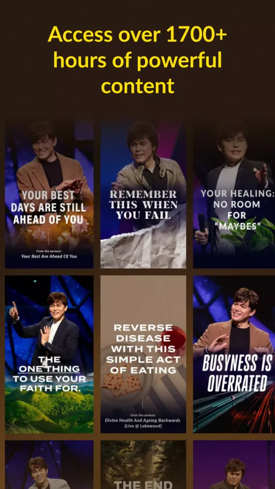 Joseph Prince Screenshots