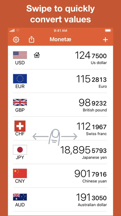 Monetae - Currency Converter Ekran Görüntüleri