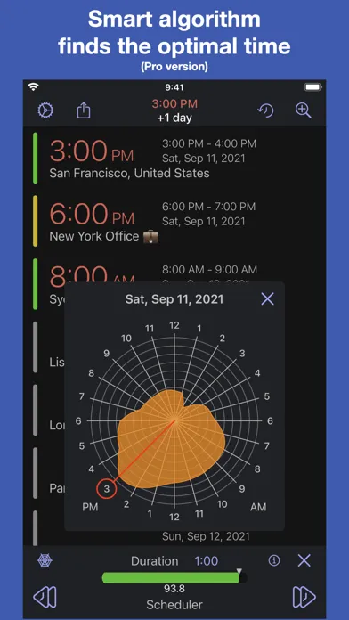 Time Intersect - World Time Ekran Görüntüleri
