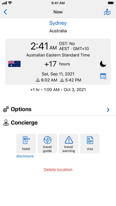 World Clock Lite by TI 스크린샷