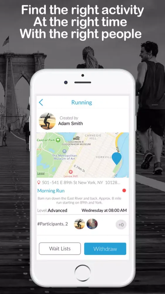 Fitnus - Join/Create Pick-Up Sports & Activities.应用截图