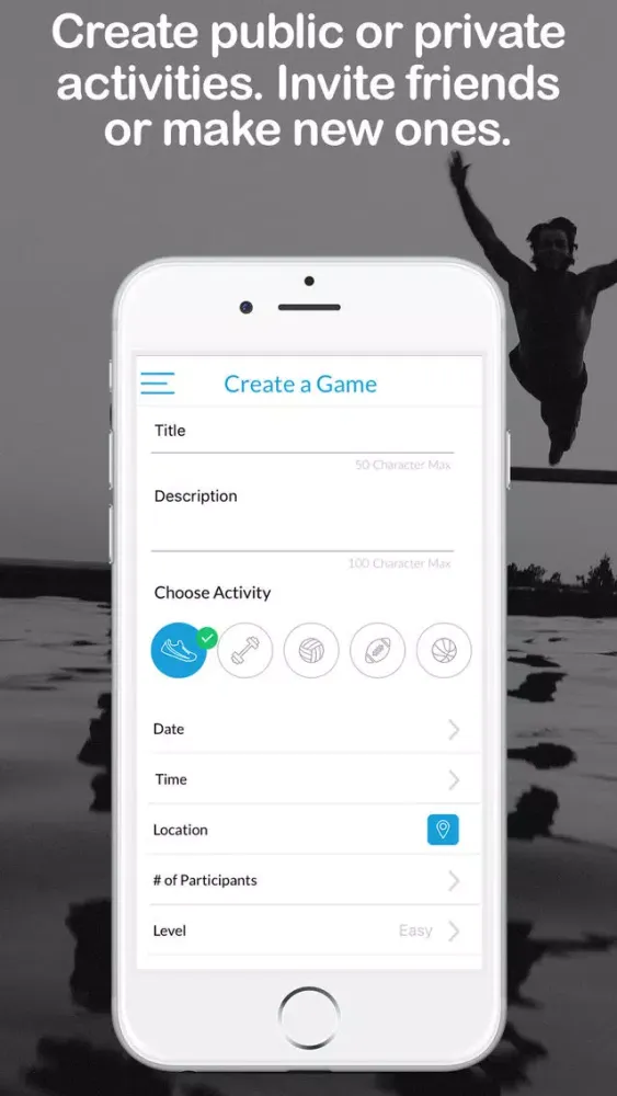 Fitnus - Join/Create Pick-Up Sports & Activities.应用截图