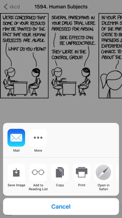 xkcd Screenshots