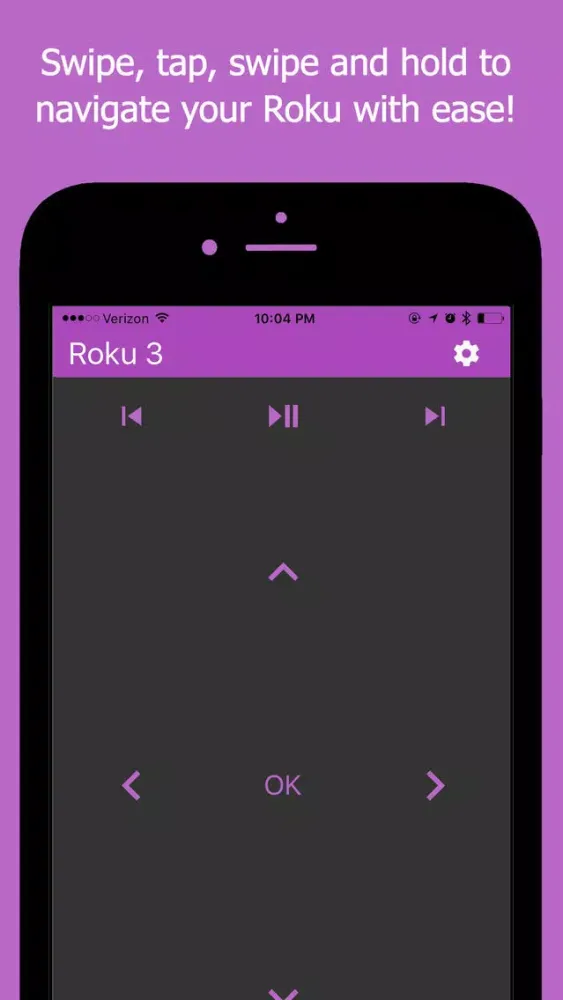 Zrzuty ekranu KuMote Lite - Free Touchpad Roku remote