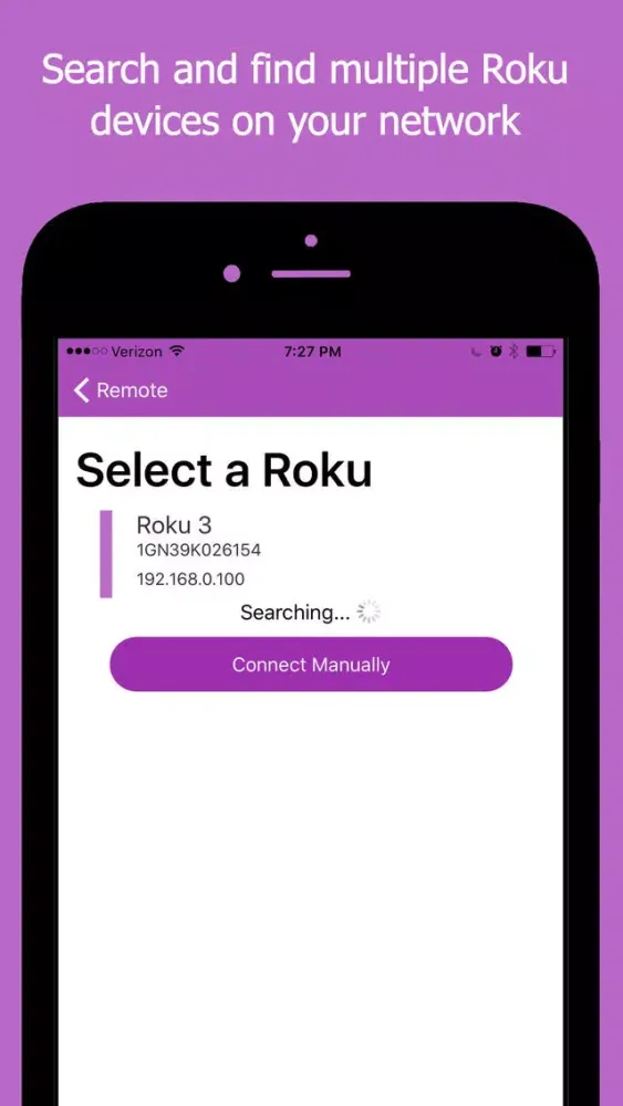 Zrzuty ekranu KuMote Lite - Free Touchpad Roku remote