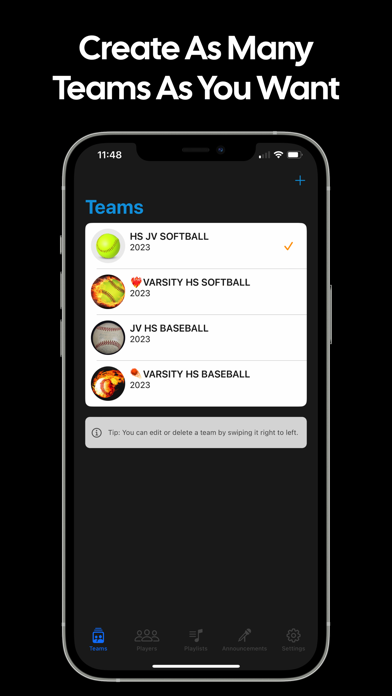 Next Batter Up: Walk-Up Music Screenshots