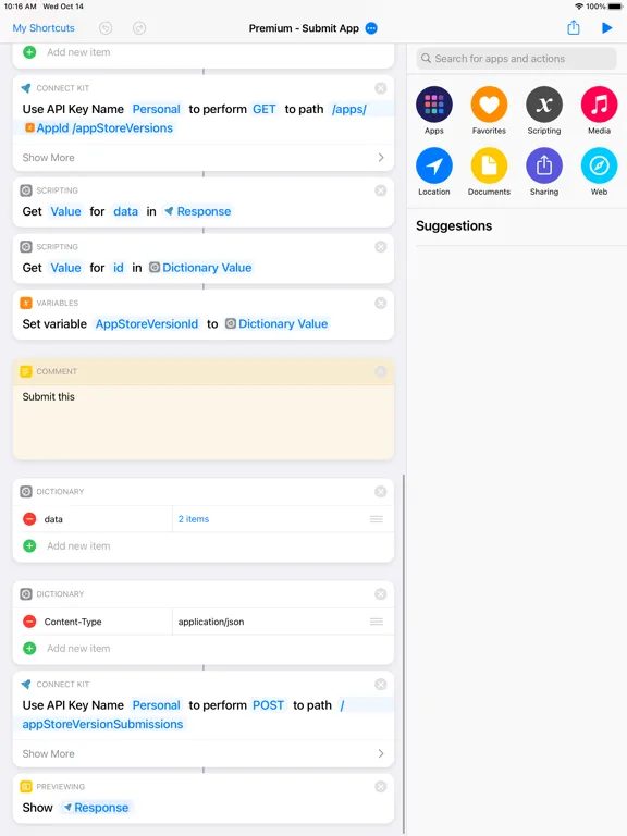 ConnectKit iPad  Screenshots