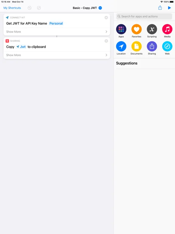 ConnectKit iPad  Screenshots