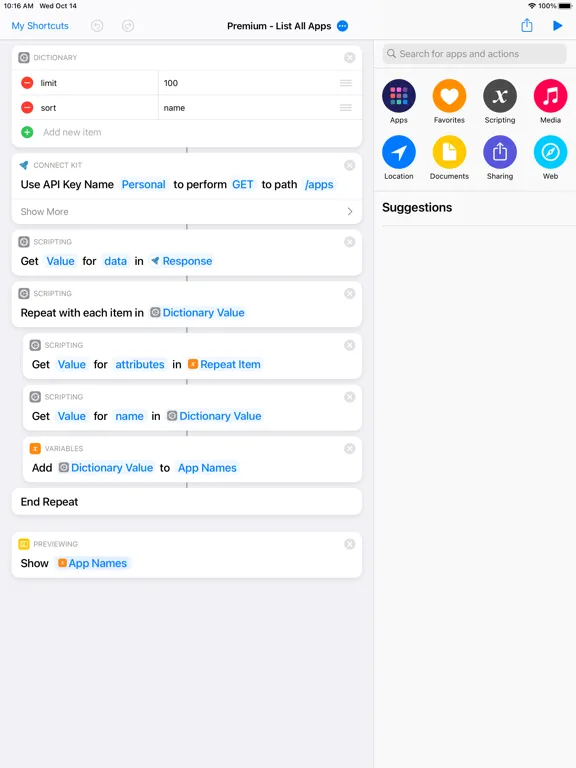 ConnectKit iPad  Screenshots