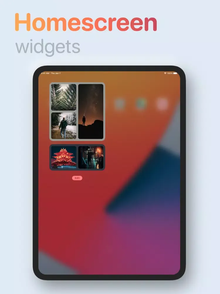 FrameIt - Photo Widgets iPad  स्क्रीनशॉट