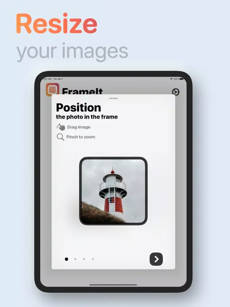 FrameIt - Photo Widgets iPad  स्क्रीनशॉट