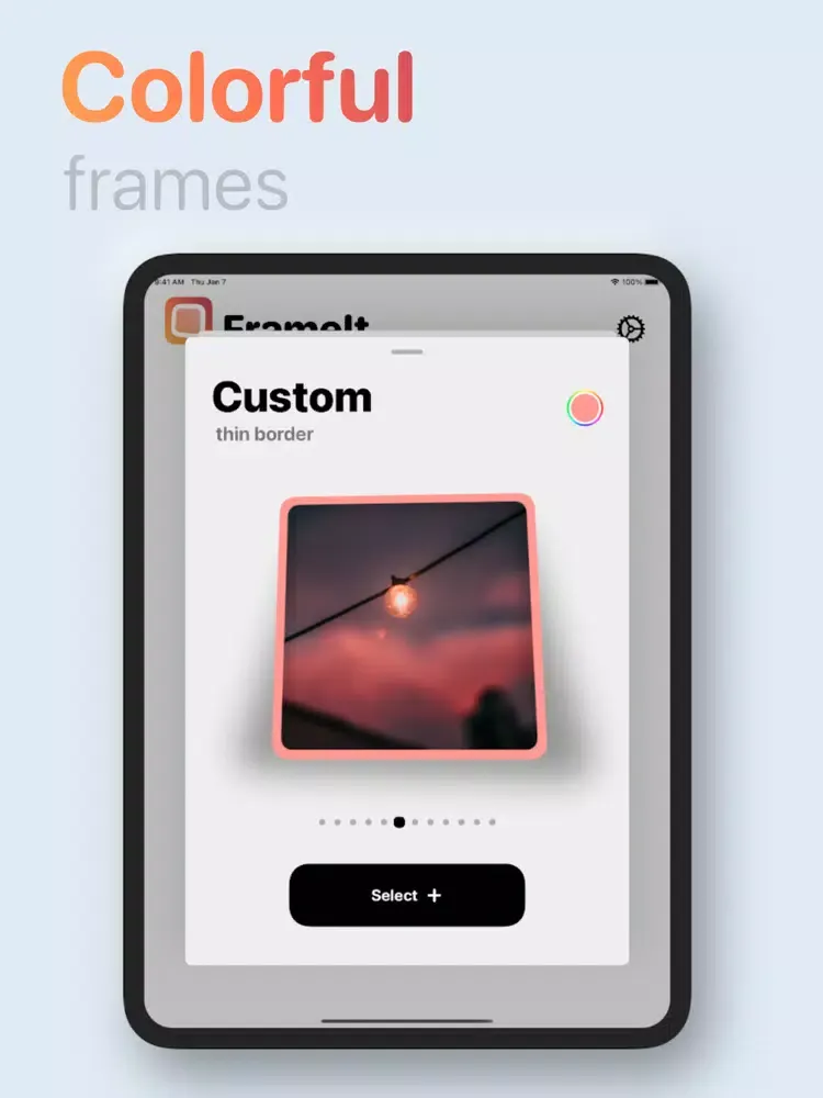 FrameIt - Photo Widgets iPad  स्क्रीनशॉट