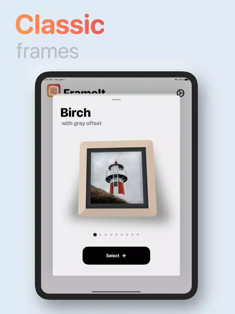 FrameIt - Photo Widgets iPad  स्क्रीनशॉट