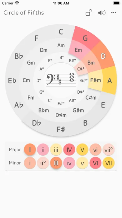 Capturas de pantalla de Circle of Fifths