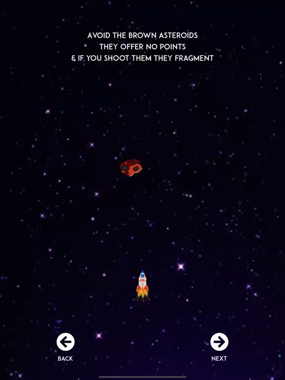 Tangkapan skrin Interstellar Raider iPad 