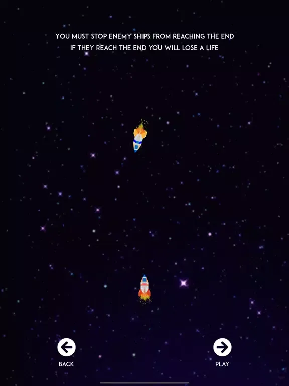 Tangkapan skrin Interstellar Raider iPad 