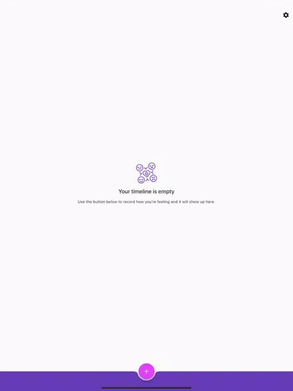 Captures d'écran de Emote emotion logging iPad 