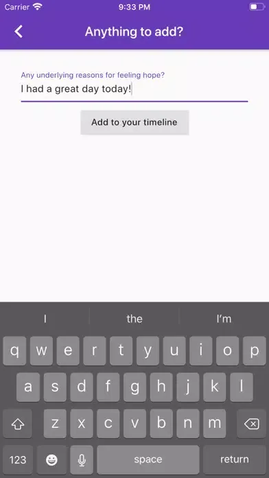 Captures d'écran de Emote emotion logging