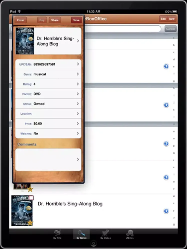 صور MyBoxOffice iPad 