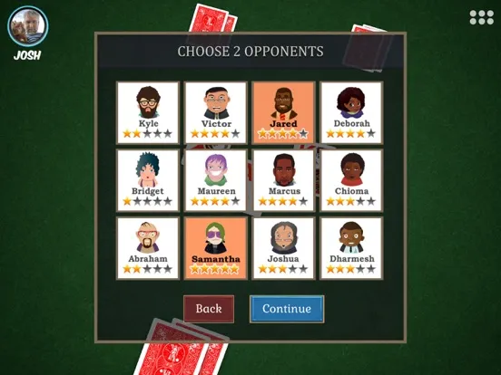 صور Cutthroat Pinochle Online iPad 