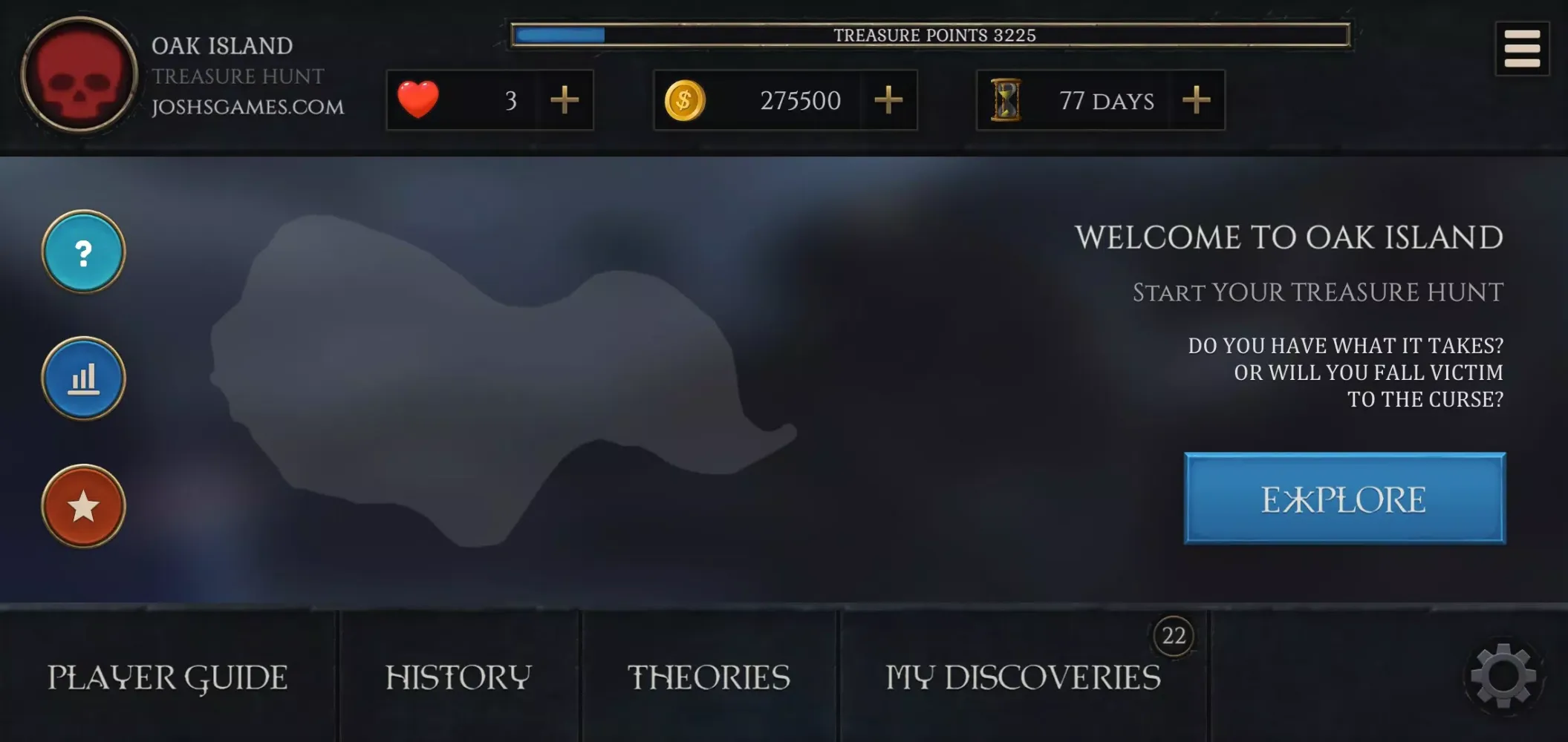 Oak Island Treasure Hunt Screenshots