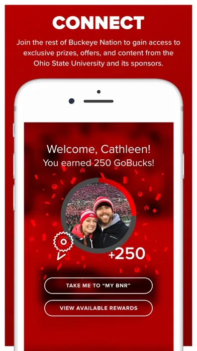 Zrzuty ekranu Buckeye Nation Rewards