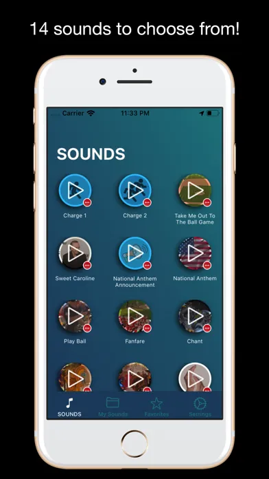 Baseball Stadium Sounds سکرین شاٹس