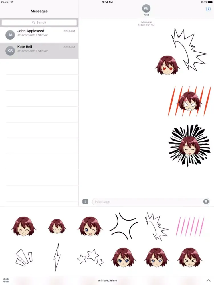 Animated Anime iPad 应用截图