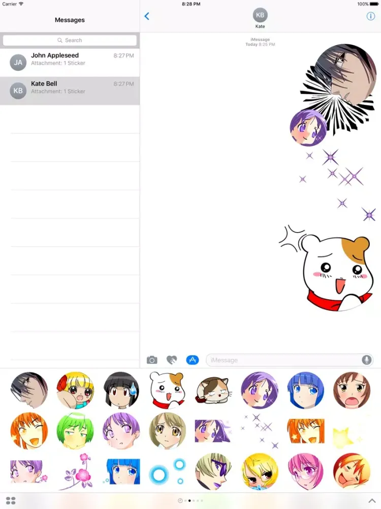 Captures d'écran de Anime Kawaii iPad 