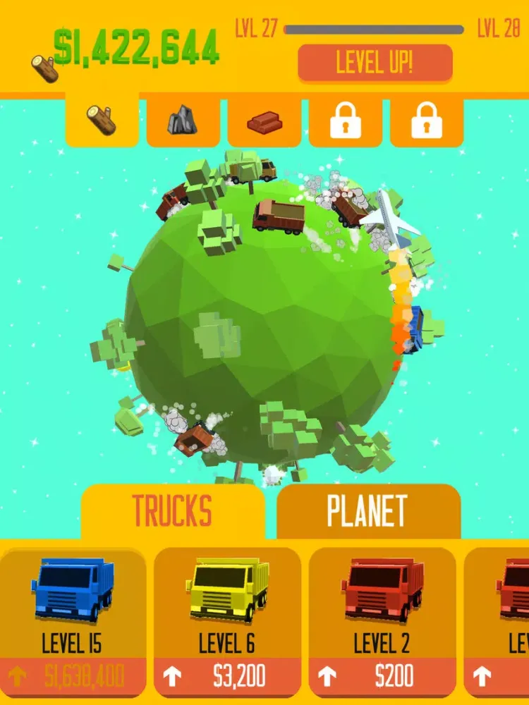 Idle Planet iPad  Screenshots