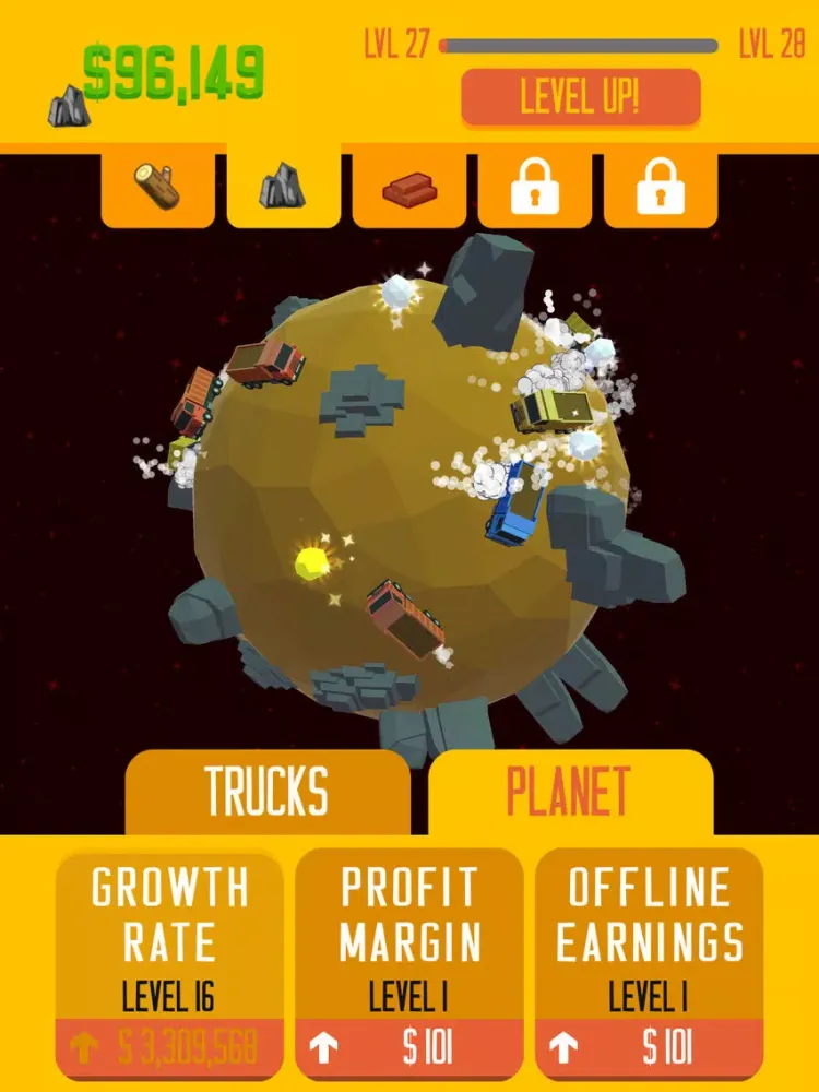 Idle Planet iPad  Screenshots