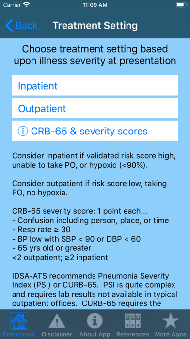 Pneumonia Guide應用截圖