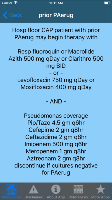 Pneumonia Guide應用截圖