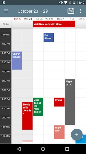 Calendar+ Schedule Planner Screenshots