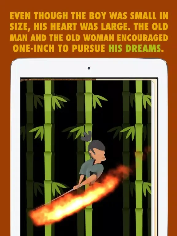 One-Inch Samurai for Kids iPad  Ekran Görüntüleri