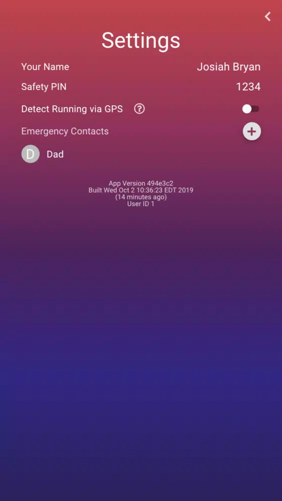 WalkSafe - Emergency SOS Timer スクリーンショット