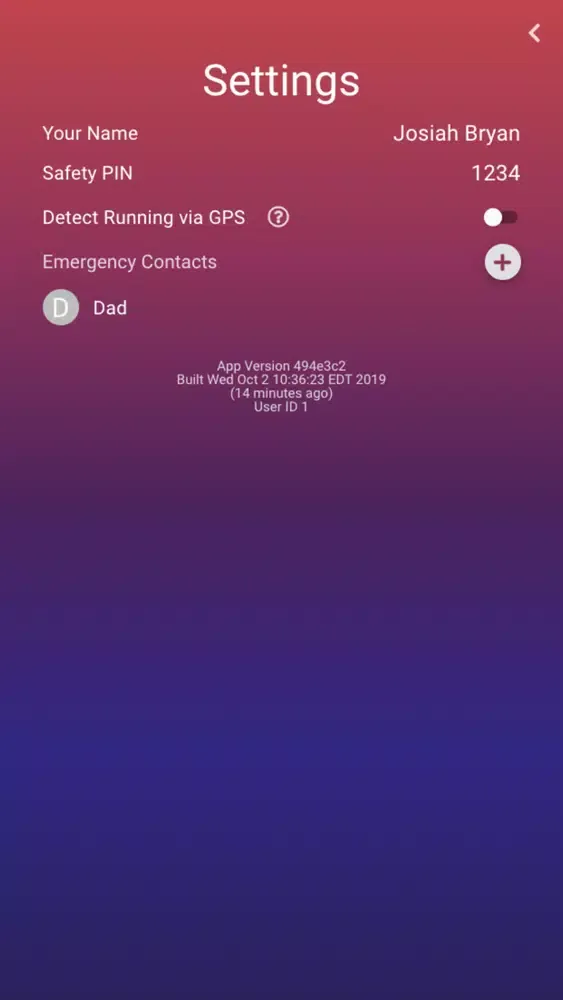 WalkSafe - Emergency SOS Timer スクリーンショット