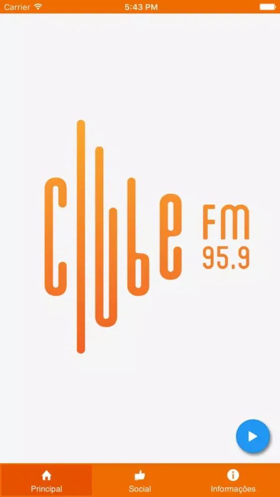 Ảnh chụp màn hình của Rádio Clube Vitória Conquista
