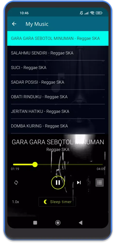 Kalia Siska Album Reggae SKA スクリーンショット