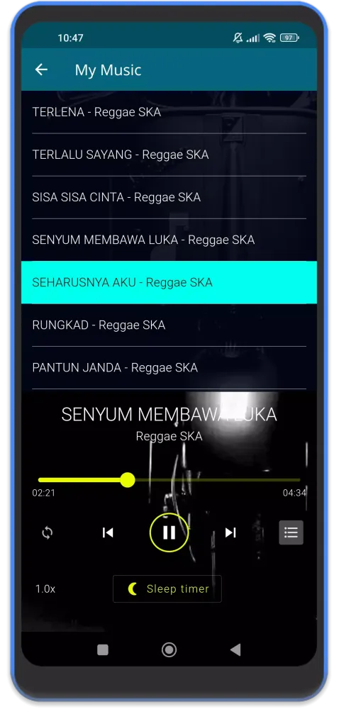 Kalia Siska Album Reggae SKA スクリーンショット
