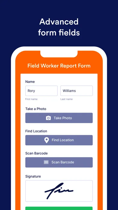 Jotform Enterprise Mobile 스크린샷