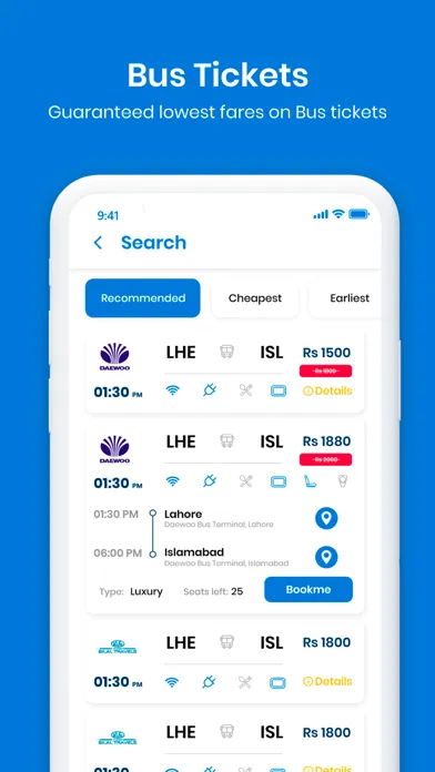 Bookme.pk - Online Ticketing স্ক্রিনশট