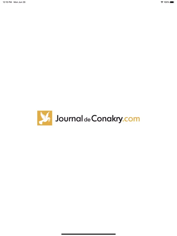 Journal de Conakry iPad  스크린샷
