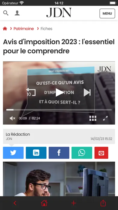 Journal du Net Screenshots