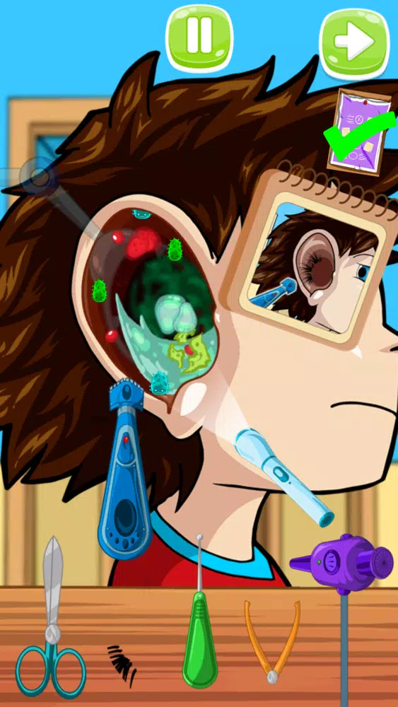 Tangkapan layar Ear Doctor - Simulation